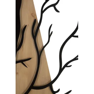 Płyta ścienna BIRD FERRO E WOOD Zestaw 4 szt. 50x2x200 (50x2x50) cm